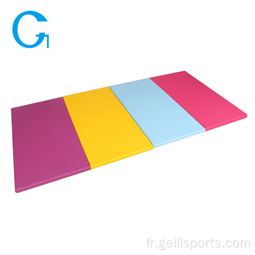 Tapis de gymnastique pliant épais